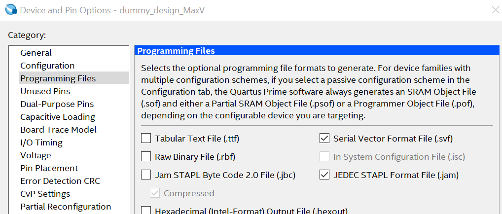JTAG .svf instructions descriptions | Altera Community - 214541