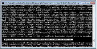 Error while generating and compiling the Preloader. | Altera Community ...