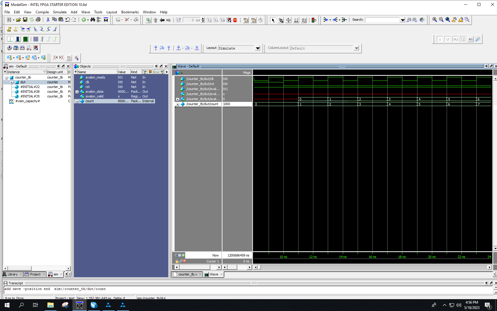 How to simulate a design created in Platform Designer System | Altera ...
