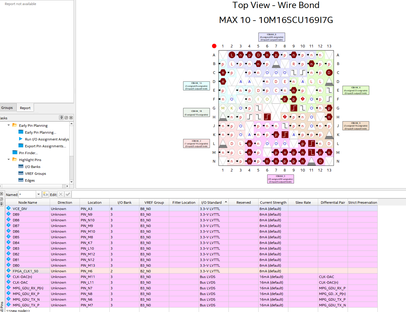 MAX10 correct VCCIO when using LVDS | Altera Community - 260380