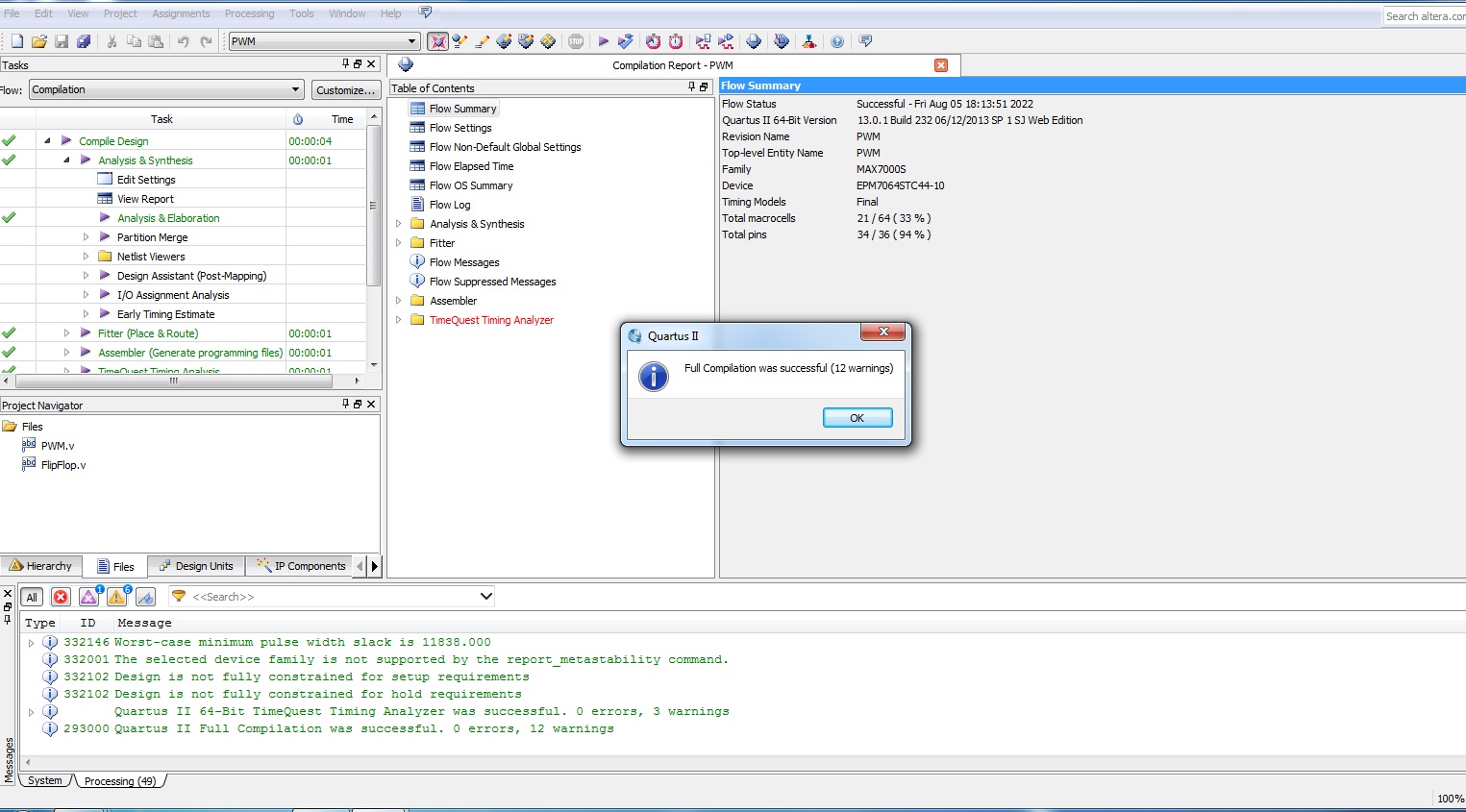 Problem in compiling verilog code for EMP7064 | Altera Community - 269015