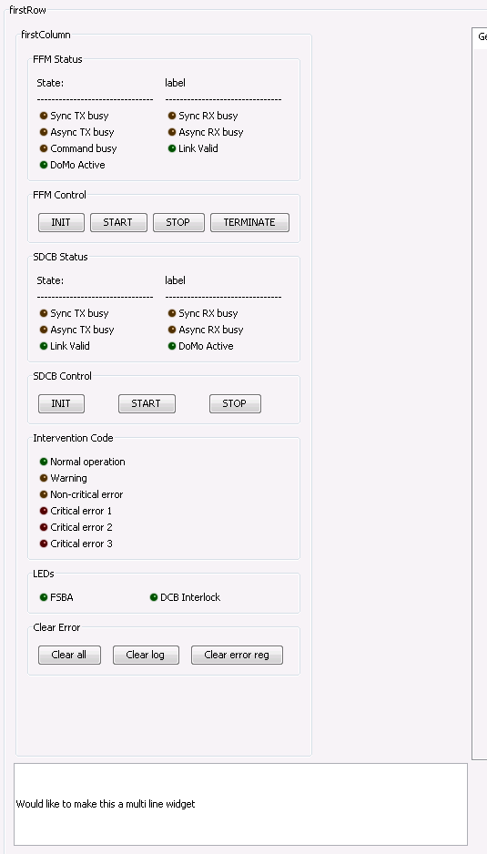 Multiple line text field/widget System Console GUI | Altera Community ...