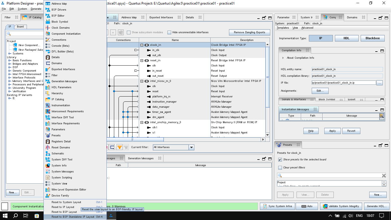 Platform Designer UI | Altera Community - 306968