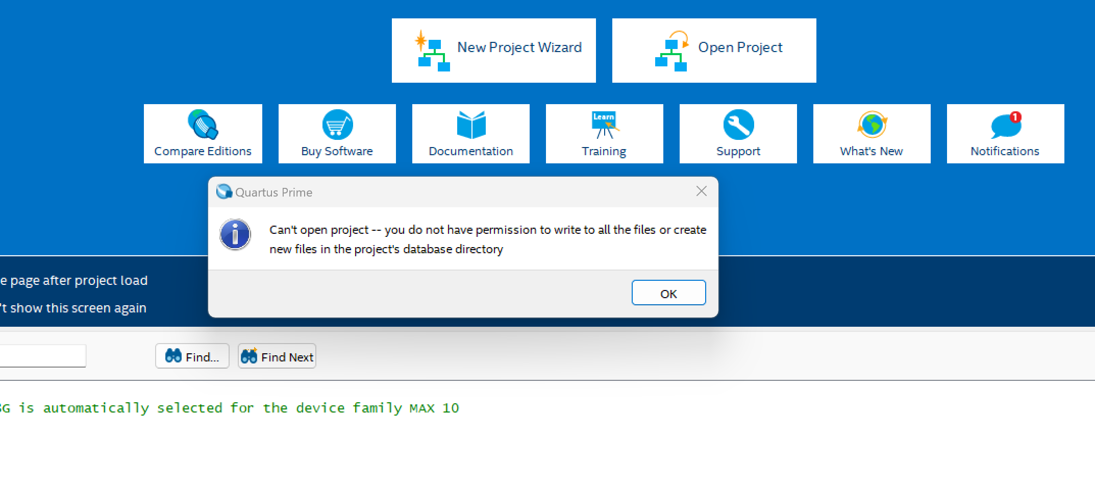 How to resolve theses errors | Altera Community - 316800