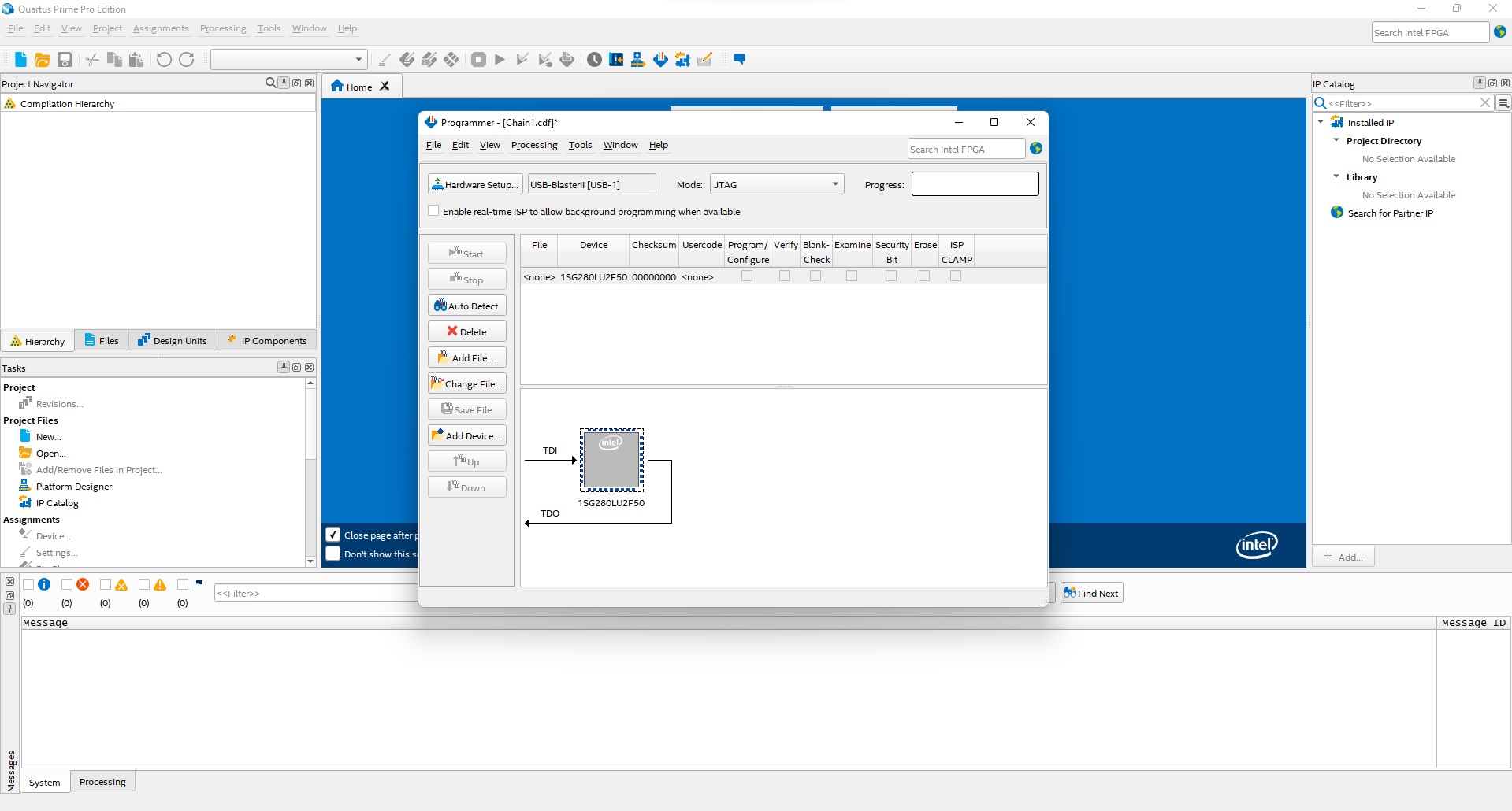 Quartus 22.1 crashes when using "Change File" with Programmer | Altera ...