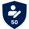 50 posts created