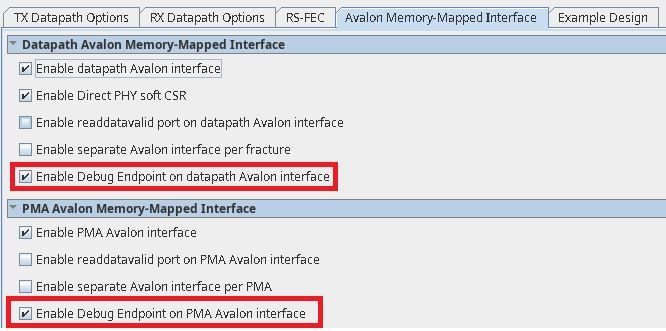 Why don’t my F-Tile PMA/FEC Direct PHY Intel FPGA IP Debug Endpoint on ...